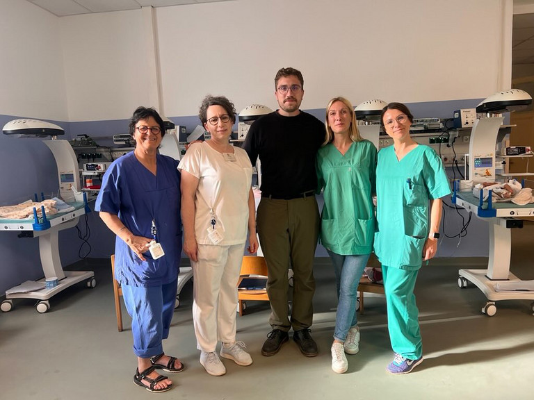 Team der Abteilung Neonatologie im Krankenhaus in Asmara